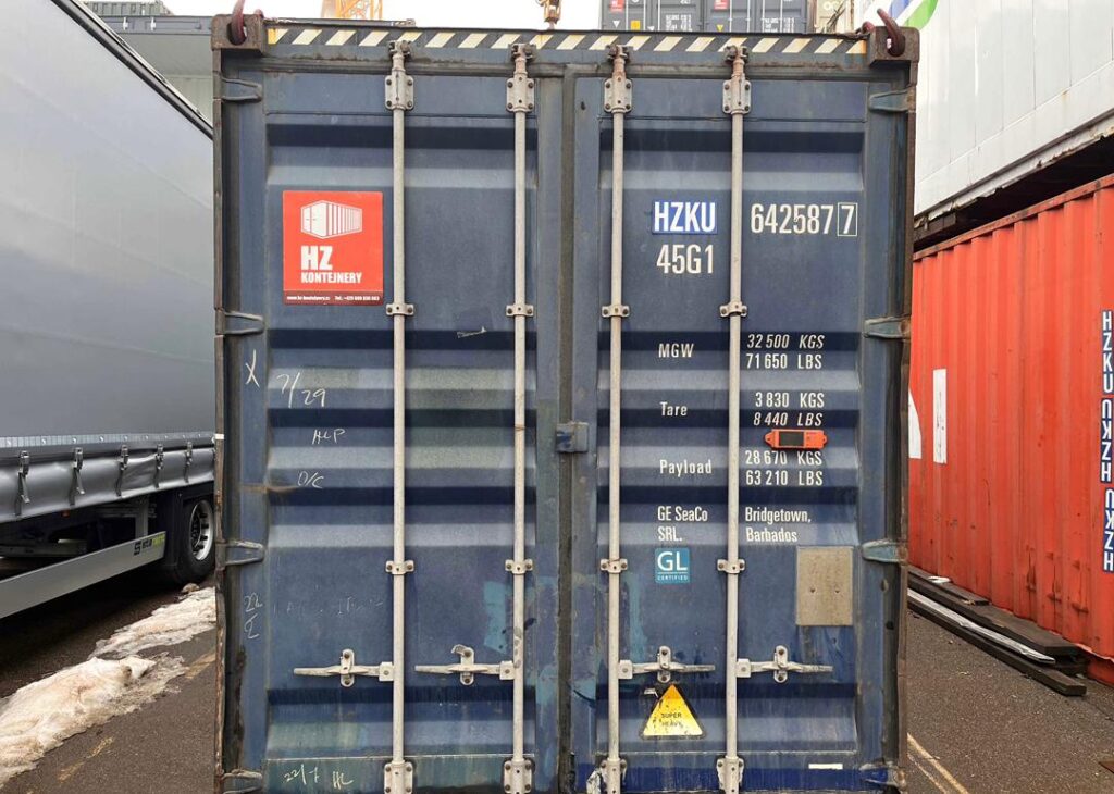 40ft High Cube Shipping Container for Sale Texas | Free Delivery & CSC Certified