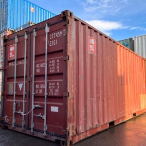 20ft Cargo Worthy Shipping Container for Sale in Florida – Ideal for Car Wash Conversion (Free Delivery Available)