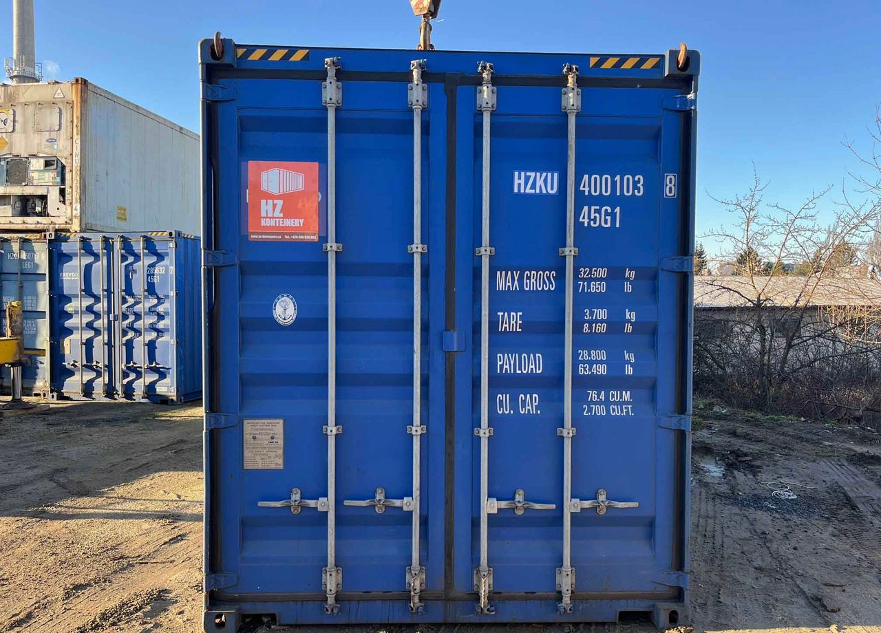 Whatsapp Image 2026-04-09 at 42212 Am 1 40FT High Cube Shipping Container for Sale in Florida – Signal Blue (RAL 5005) | Free Shipping