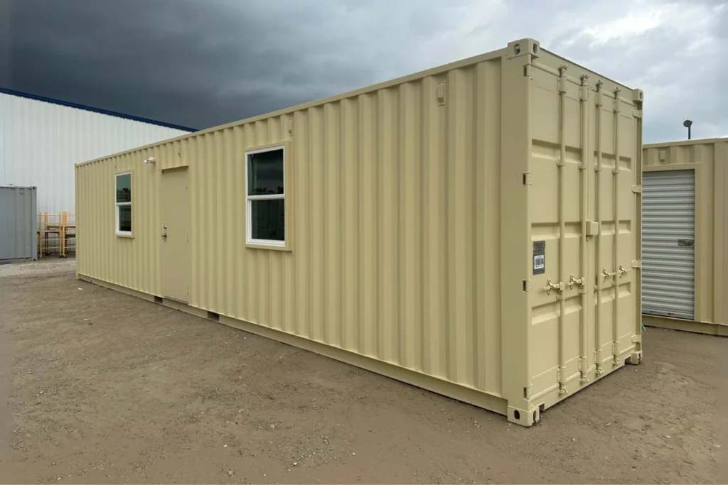 40ft High Cube Shipping Container Office for Sale | 1-Trip