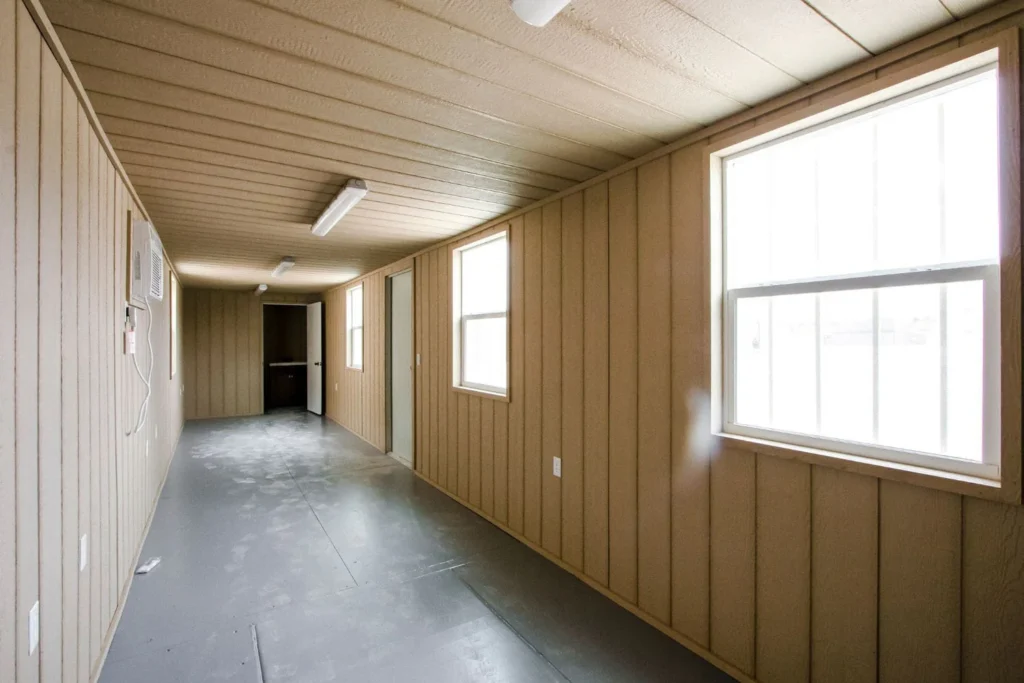 40ft Mobile Office Shipping Container with Bathroom for Sale | Free Europe Delivery